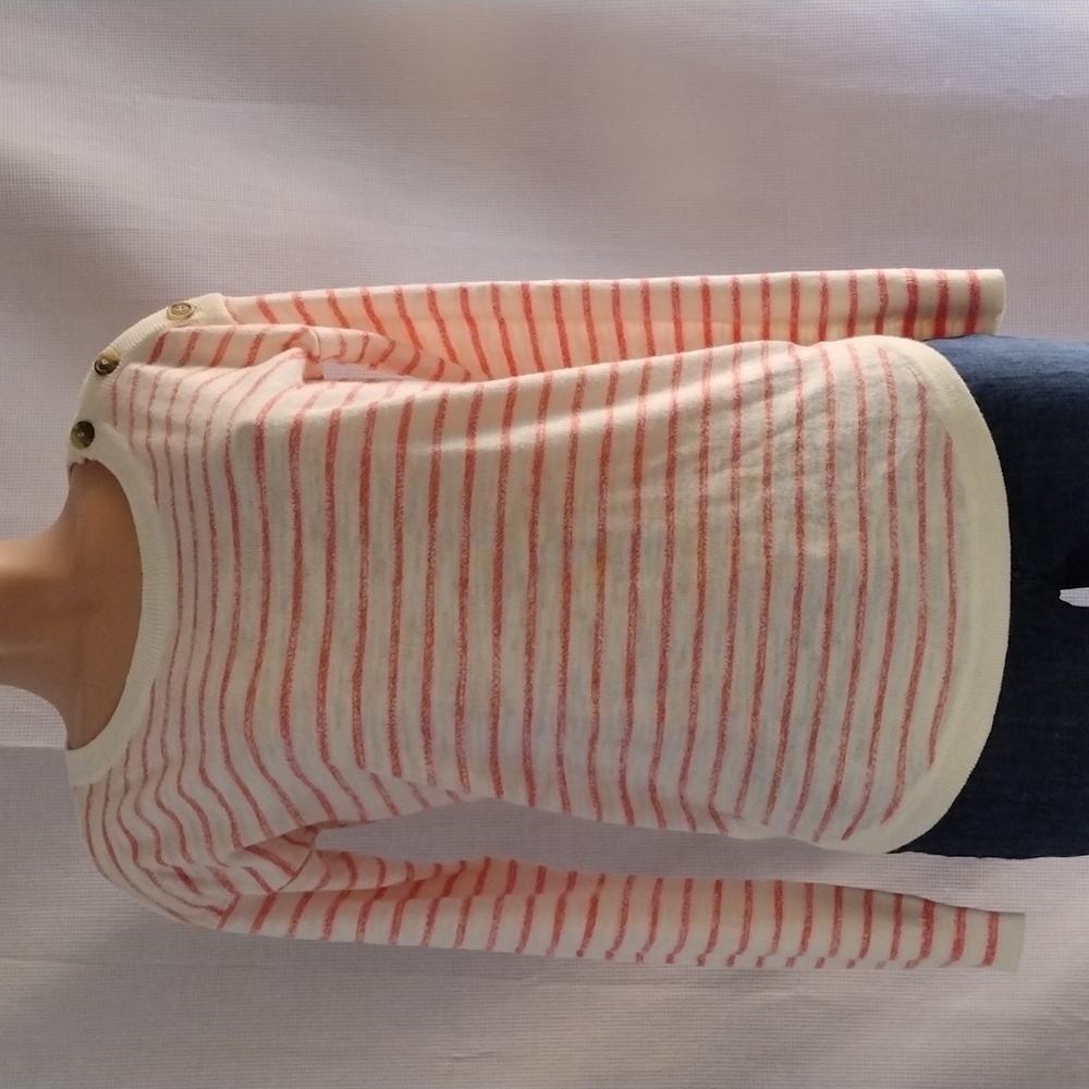 Splendid stripe knit high low sweater S